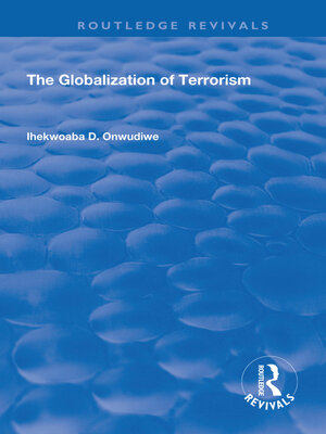 cover image of The Globalization of Terrorism